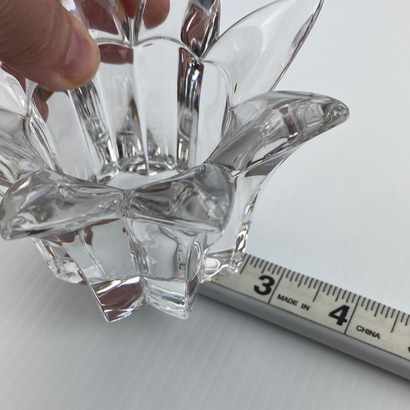 Dansk Crystal Crown Votive Candle Holder - Picture 9 of 9
